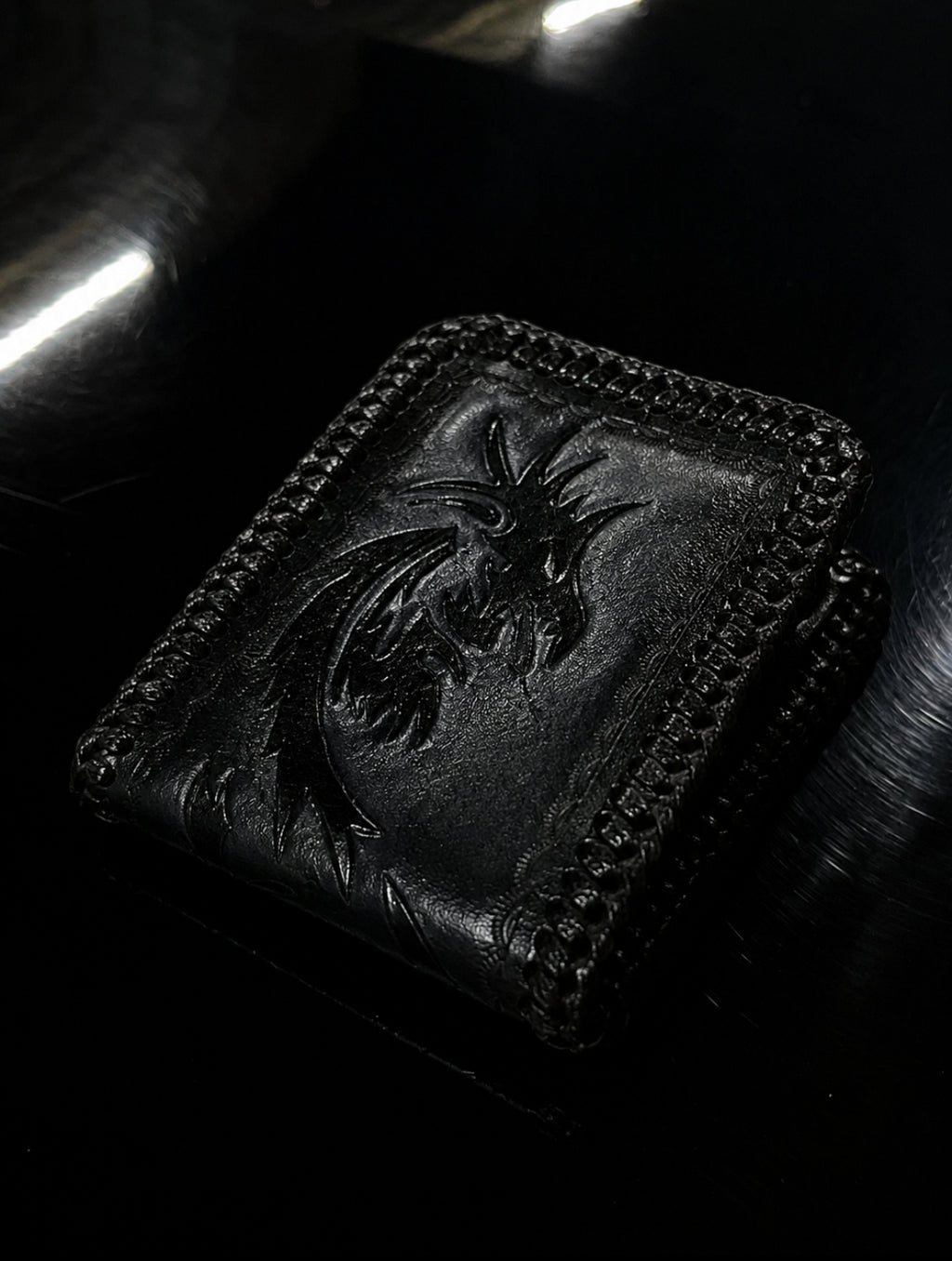 Dragon black wallets