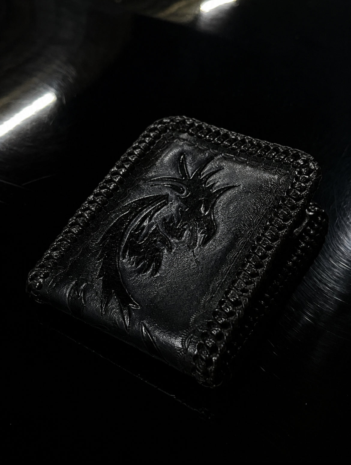 Dragon black wallets