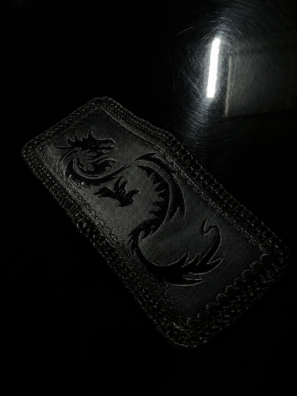 Dragon black wallets