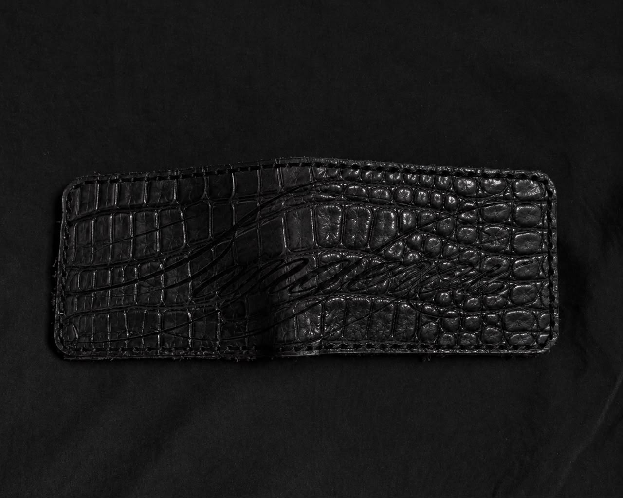 Dangerous Crocodile Leather Wallet